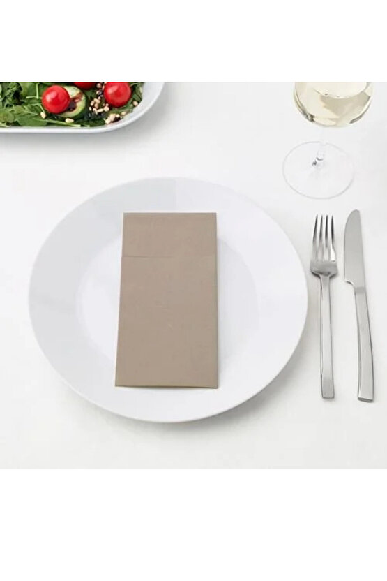 Premium Ürün Kaliteli Üretim Dayanıklı Kullanışlı Şık Tasarım Kullanımı Kolay 25 Adet Peçete MOTTAGA