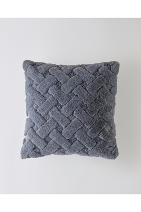 Peggy Kırlent Kılıfı 45x45 cm Gri