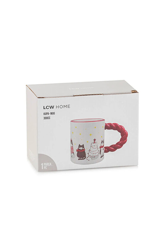 LCW HOME Karışık Yılbaşı Temalı Seramik Kupa 300 Ml