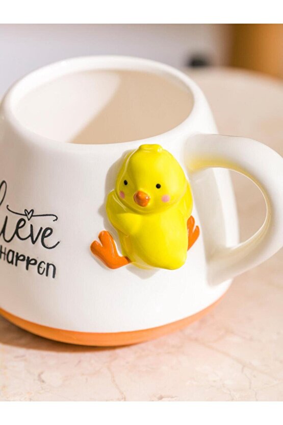 Karişik Baskılı Seramik Kupa 330 Ml (W5)