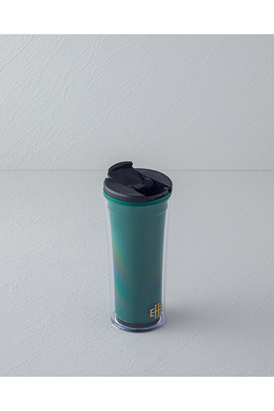Good Mood Everyday Akrilik Travel Mug 350 ml Yeşil