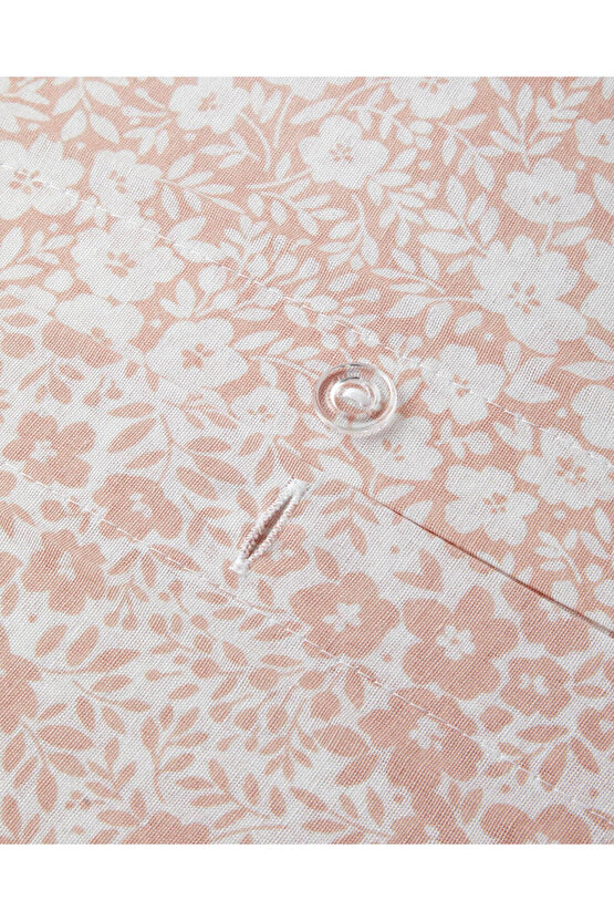 Blossira Kolay Ütülenir Tek Kişilik Çarşaflı Nevresim Takımı 160x220 cm Pembe