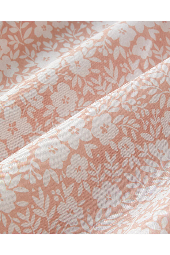 Blossira Kolay Ütülenir Tek Kişilik Çarşaflı Nevresim Takımı 160x220 cm Pembe