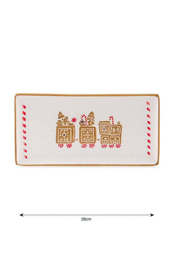 Seramik Sunum Tabağı 28 Cm