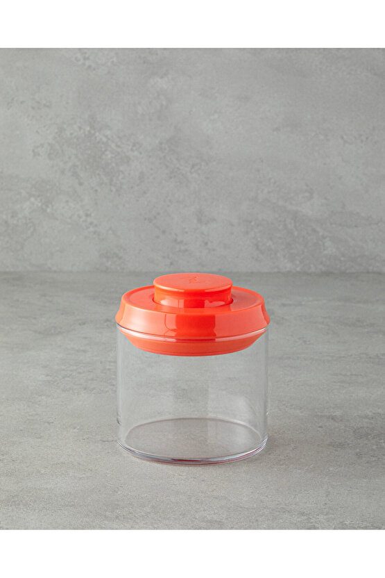 Zest Glass Cam Vakumlu Kavanoz Turuncu