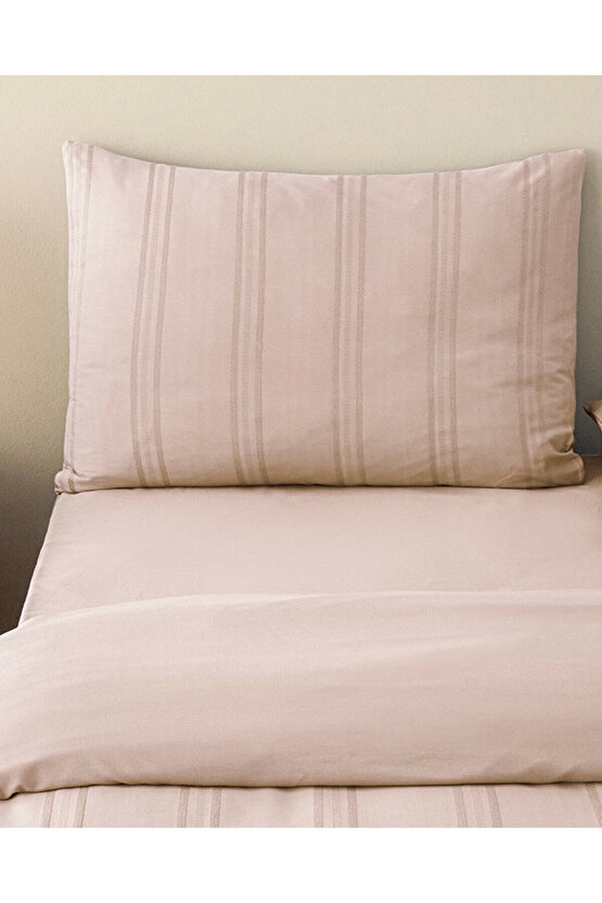 Fancy Premium Soft Cotton Çift Kişilik Nevresim Takımı Gül Kurusu