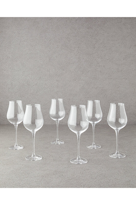 Amelia Kristal 6lı Kadeh 400 ml Şeffaf
