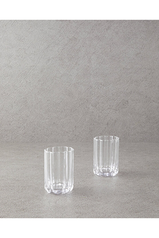 Flor Pura Cam 2li Meşrubat Bardağı Şeffaf