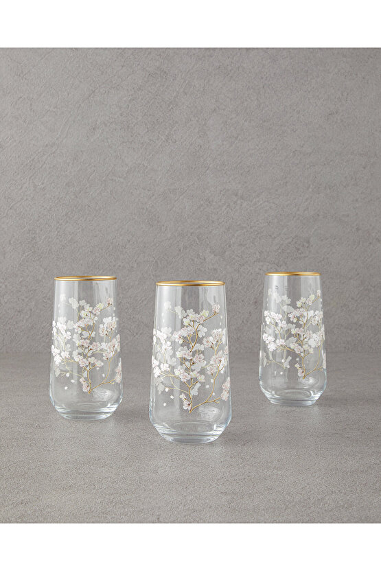 Sakura Dream Cam Bardak Şeffaf