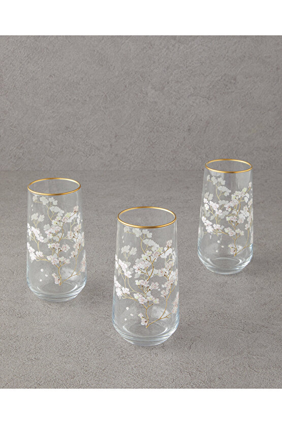 Sakura Dream Cam Bardak Şeffaf