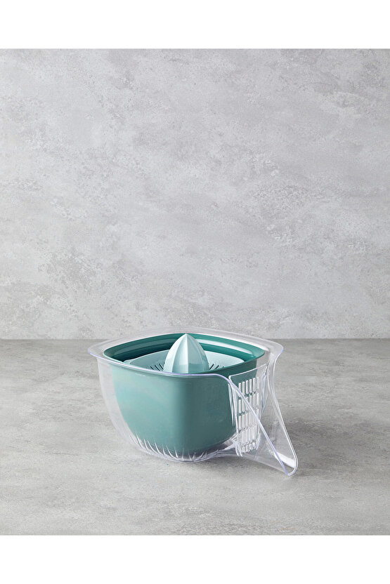 Fresco Plastik 4 Parça Süzgeç 3 x 1,8 x 0,5 Litre Yeşil