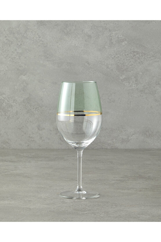 Fiore Cam 4lü Kadeh 540 Ml Açık Yeşil