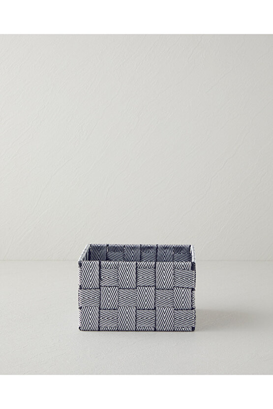 Shine Sepet 16x16x9 cm Siyah - Beyaz