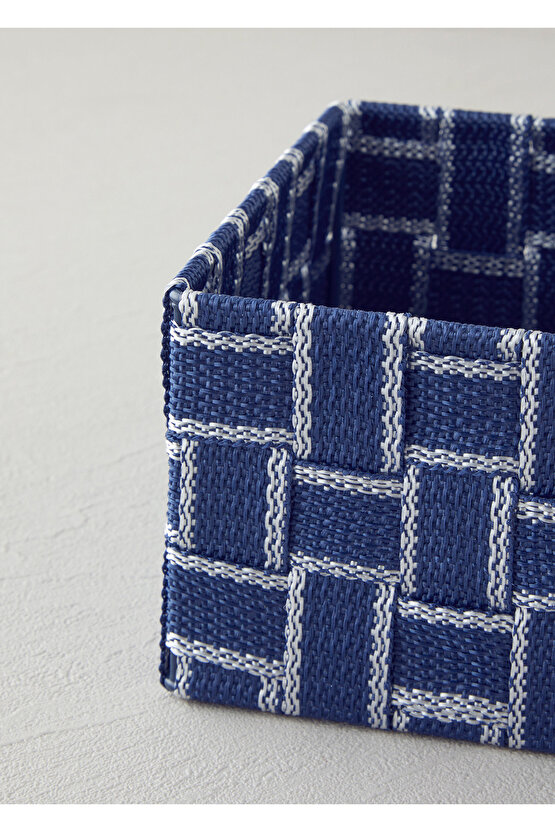 Shine Sepet 16x16x9 cm Lacivert