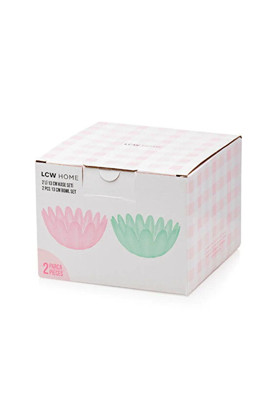 Karışık Cam Çerezlik 2li 13 Cm