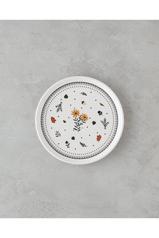 Autumn Seramik Kahvaltı Takımı 10 parça 4 kişilik Renkli