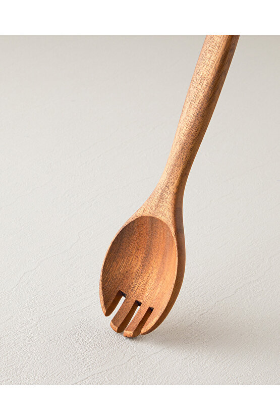 Pure Wooden Iroco 2li Servis Gereci Kahve