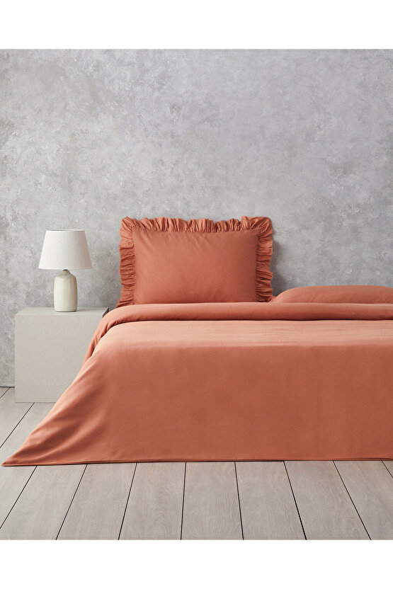 Blaze Çift Kişilik Nevresim Takımı Terracotta