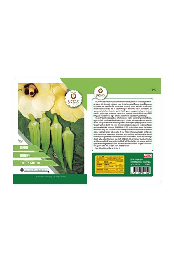 Birtaş Bamya Tohumu