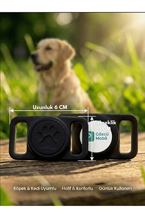 Kedi Köpek Takip Cihazı Android IOS Uyumlu Pet Evcil Hayvan Tasması Sim Kartsız Akıllı Takip Cihazı