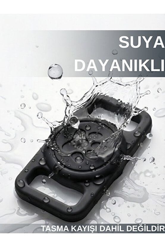 Boş Airtag Yuvalı Kedi Köpek Tasması Evcil Hayvan Pet Takip Cihazı Silikon Yaka Kılıfı Şık Tasarım