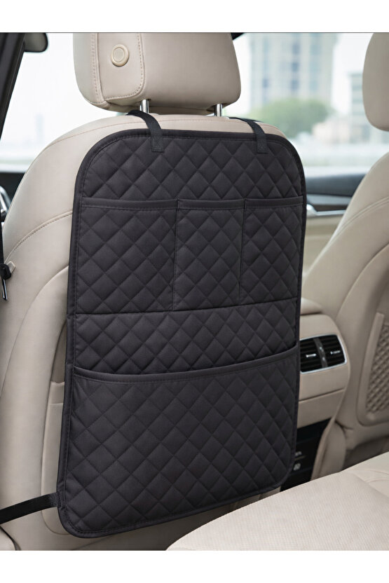 4 Cepli Araç Koltuk Arkası Organizeri Toz Suya dayanıklı Oto Koltuk Düzenleyici Araç Koltuk Koruyucu