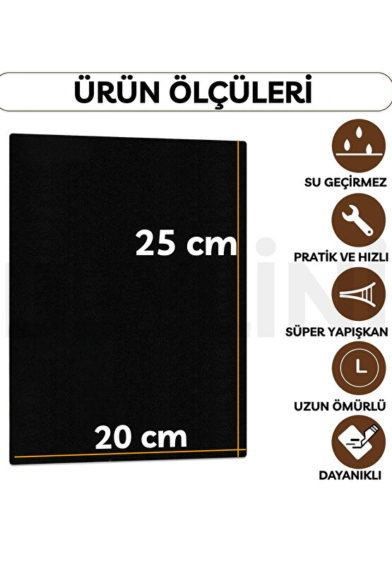 1 Adet Ayakkabı Tamir Deri Kendinden Yapışkanlı Onarım Bandı Kare Delik Onarım Yaması Spor Ayakkabı