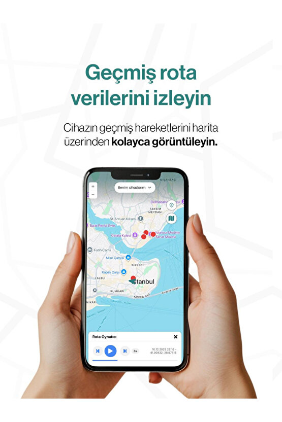 Mini Ios Android Uyumlu Airtag Geçmişe Dönük Konum Gps Araç Motor Çocuk Gizli Takip Cihazı