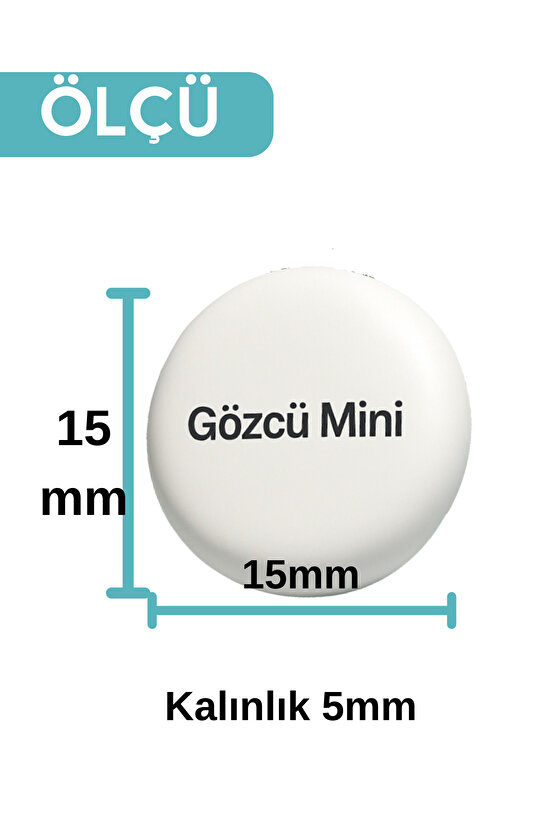 Mini Ios Android Uyumlu Airtag Geçmişe Dönük Konum Gps Araç Motor Çocuk Gizli Takip Cihazı