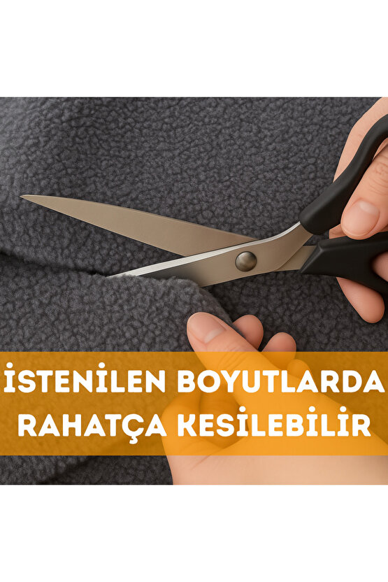 Welsoft Peluş Kumaş Çift Taraflı Yıkanabilir Kesilebilir Koltuk Battaniye Yastık Kaplaması 180x100