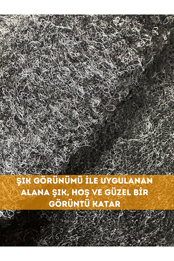 Kendinden Yapışkanlı Torpido Kaplaması Keçe Oto Kapı Bagaj Dayanıklı Uzun Ömürlü Araç Kaplama 3mm
