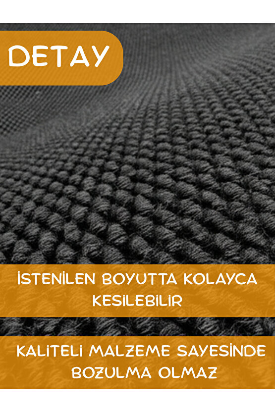 Çelik Halı Kaymaz Kesilebilir Yoğun Trafik Alanları Ofis İş Yolluk Araç Oto Paspası Zemin Döşeme 9mm