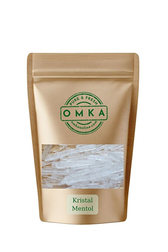 Kristal Mentol Saf – 50 gr | Yoğun Ferahlatıcı, Katkısız ve Doğal