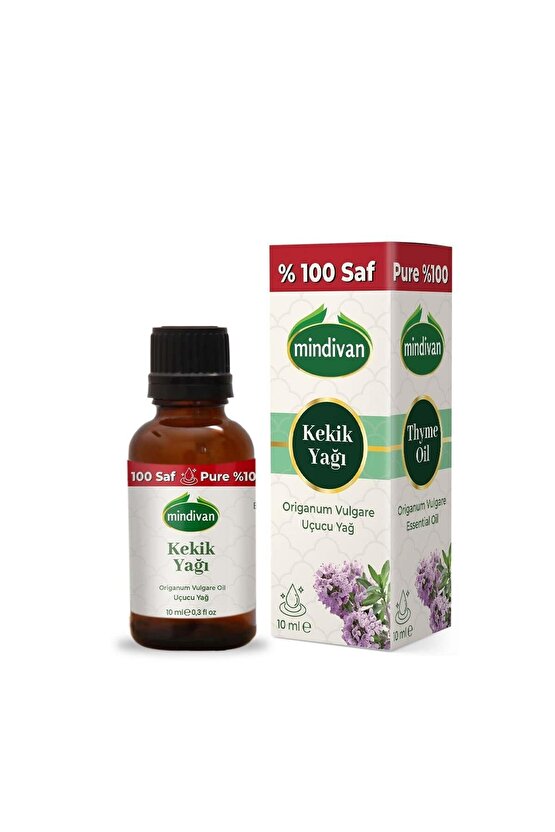 Kekik Yağı 10ml - %100 Saf Uçucu Yağ