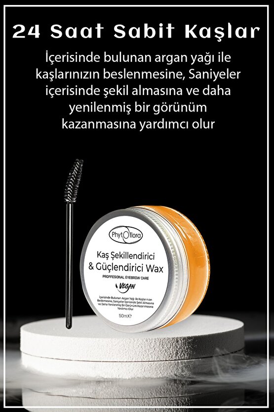 Kaş Sabitleyici Proffesional & Kaş Şekillendirici Jel Wax 50ml