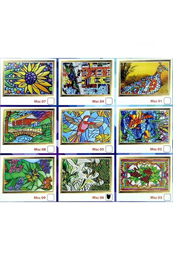 Jel Mozaik Kabartma Sanatı - Mosaic