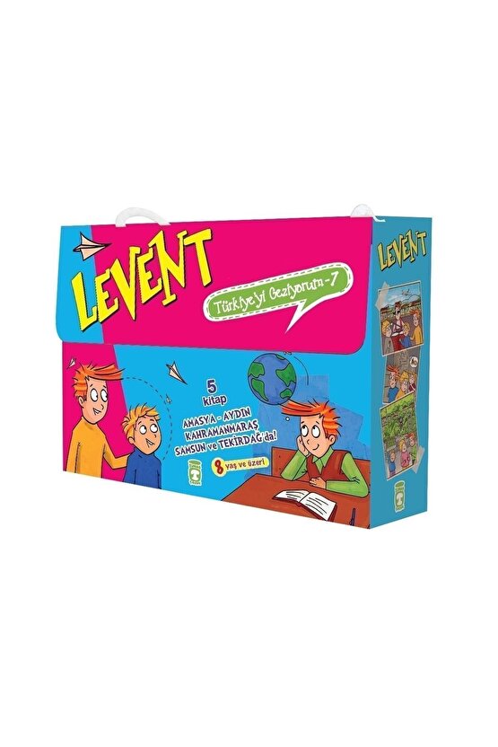 Levent Türkiyeyi Geziyorum 7 Set (5 Kitap)
