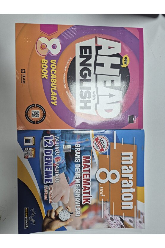 Ahead with English 8. Sınıf  Vocabulary Book 2024-2025