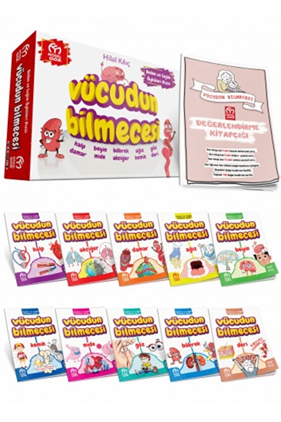 Model Vücudun Bilmecesi Hikaye Seti 3 4 Sınıf