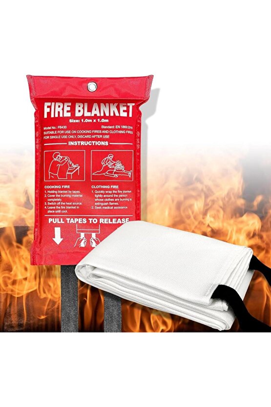 Yangın Battaniyesi 100 x 100 cm