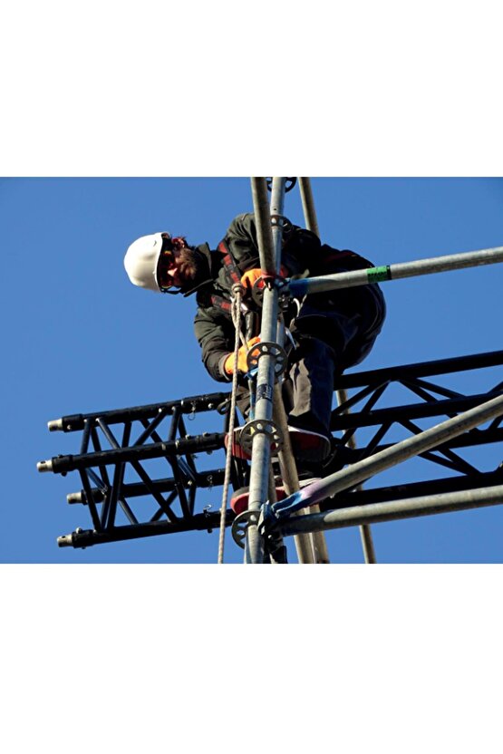 DELTAPLUS GRANITE PEAK BEYAZ BARET YÜKSEKTE ÇALIŞMA İÇİN ELEKTRİK YALITIMLI İNŞAAT BARETİ, ABS, 3 NO