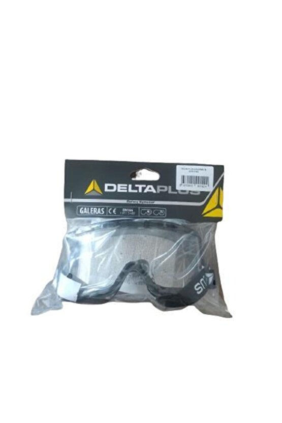 Galeras Şeffaf Flowery Polikarbonat Tam Koruma As Af Gözlük