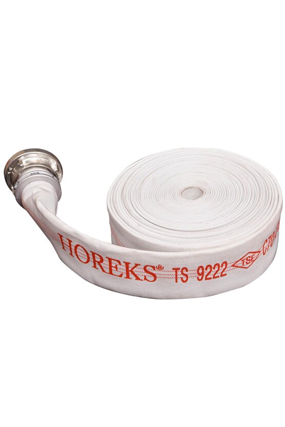 1 İÇİ TERMOPLAST BEYAZ 20 MT YANGIN HORTUMU TS 9222 - TS EN 14540 BELGELİ HORTUM