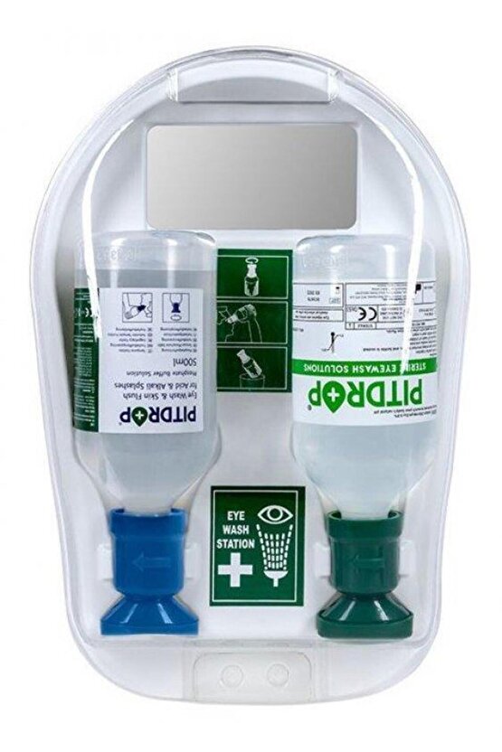 PİT DROP GÖZ SOLÜSYONU GÖZ YIKAMA DUŞU 250 ML YEŞİL+MAVİ