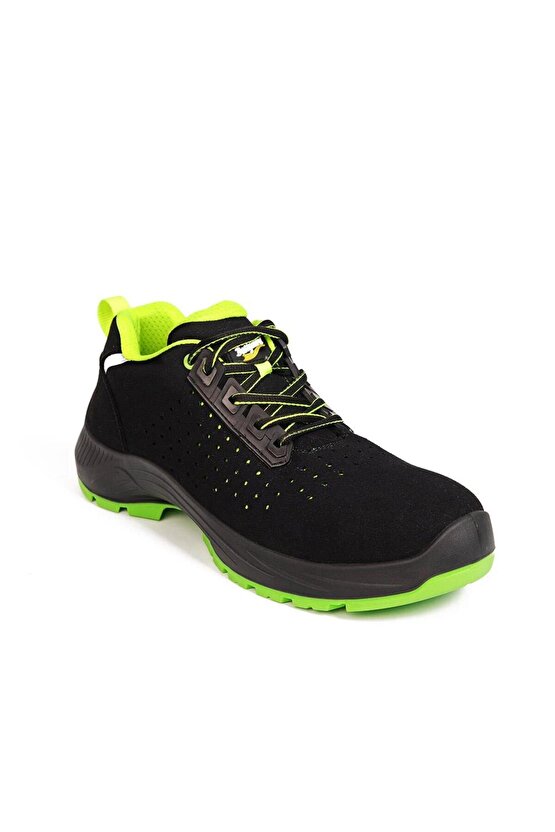 Bestguard Süet Bağcıklı S1p Kompozit Burunlu Iş Ayakkabısı Metal Free - Ayaz