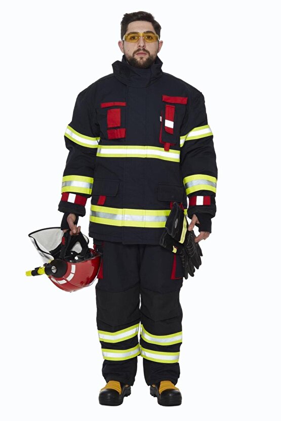 LACİVERT İTFAYECİ ELBİSESİ CEKET VE PANTOLON PRO TAKIM