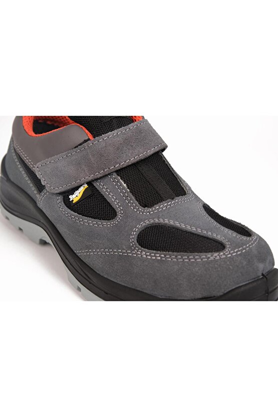 Bestguard Süet Cırtlı S1P Çelik Burunlu İş Ayakkabısı - NİL