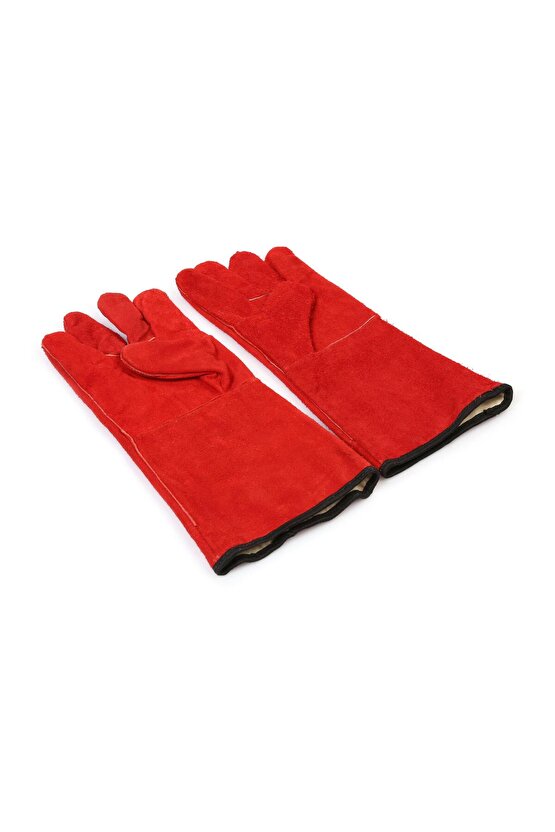 Deri Kaynakçı El Koruyucu Eldiven