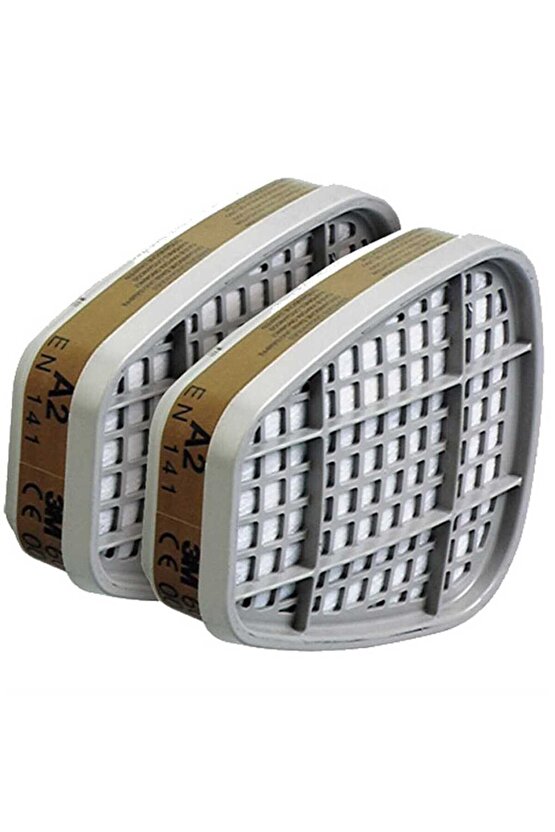 ™ 6055 Gaz Ve Buhar Filtresi (BAYONET BAĞLANTILI, A2 FİLTRELİ) - (1 ÇİFT)