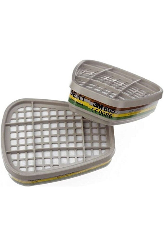 6059 ABEK1 Gaz ve Buhar Filtresi (1 Çift)